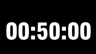 50 dakika POMODORO - 50 dakika GERİ SAYIM SAYACI - 50 minute