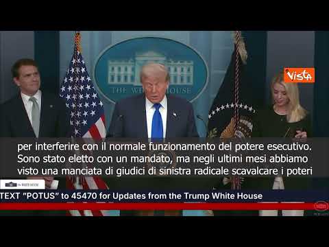 La Corte Suprema con Trump sulla cittadinanza: "Ho fermato i giudici della sinistra radicale"