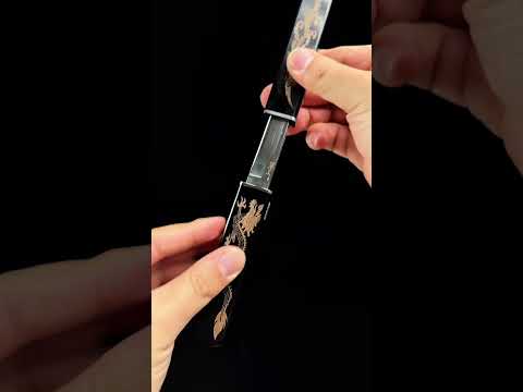 One sheath, two knives