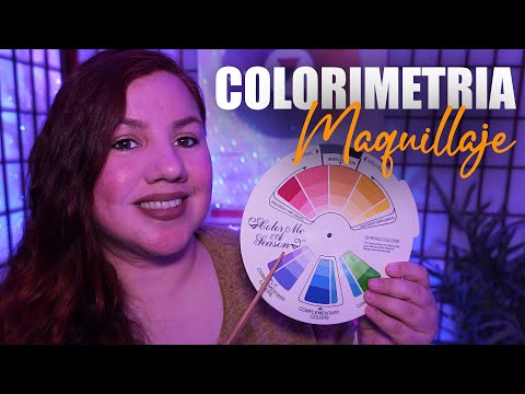 ASMR ESPAÑOL RolePlay Colorimetria de Maquillaje de Otoño 🍂