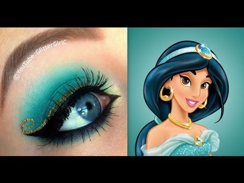 Disney's Princess Jasmine Makeup Tutorial