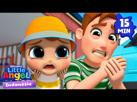 Ayah Terluka Cepat Sembuh Ya! | Little Angel Bahasa Indonesia | Kartun dan Lagu Anak