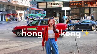 36 hrs in hong kong 🇭🇰 everything we ate, coffee shops, viral bakeries 🥧 kennedy town 🌊