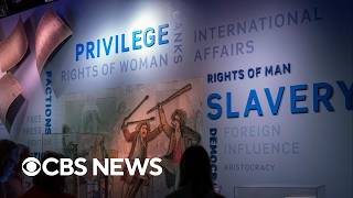 YouTube video thumbnail: Smithsonian Head Disputes White House Report Accusing Institution of "Extreme Political Activism"