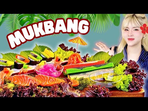 Tóc Vàng mukbang cá trích ép trứng