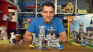 LEGO® steckt im finsteren Mittelalter fest, aber ohne Gespenst oder Pferde: Creator 31168 Ritterburg