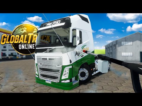 AGORA é POSSÍVEL LAVAR o CAMINHÃO no GLOBAL TRUCK ONLINE