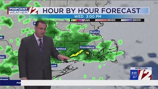 WPRI 12 Weather Forecast for 8/20/25:  Rain develops today; Tracking Erin