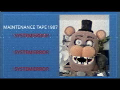 Employee Training: Freddy Fazbear Maintenance Procedures (1987)