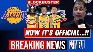 Lakers Breaking News: Claxton Trade Bombshell, Turner Blockbuster Rumors & Draft Surprise!