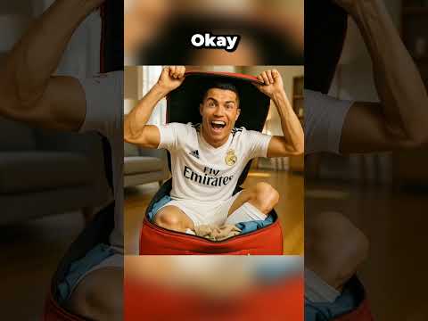 Ronaldo Hid Inside His Dad's Bag ๐งณ