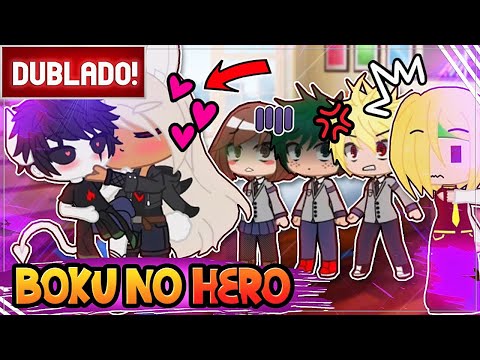 [ DUBLADO ] SE GASTER ESTIVESSE EM BOKU NO HERO ACADEMIA 😱 l MINI FILME GACHA CLUB