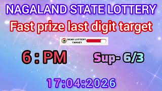 First Prize Last Digit 17/04/2026 Nagaland State Lottery Target Number Lottery Sambad Target Number