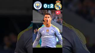 Manchester City VS Realmadrid Fa Cup Highlights #shorts #football #ronaldo #viral
