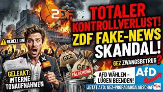 💥 TOTALER KONTROLLVERLUST! Rebellion beim ZDF nach Fake-News-Skandal! 💥