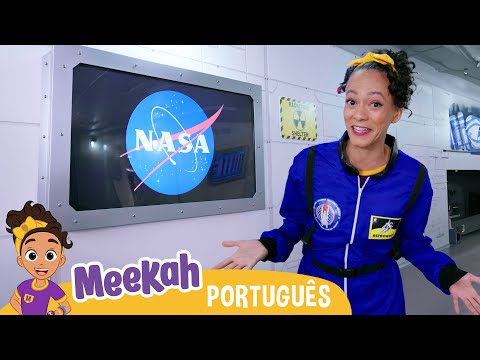 Meekah visita a NASA! | 💜Olá Meekah!💜| Amigos do Blippi Brasil | Videos Educativos