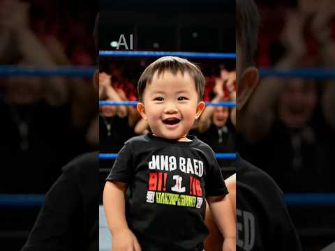 👶✨This baby’s voice sounds just like Bruce Lee — Mom & Dad so proud ❤️ #wwe #wushu #wrestling