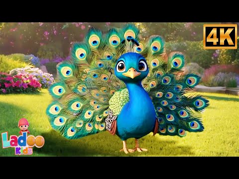 Nache Re Mor, नाचे रे मोर, Hindi Cartoon Bal Kavita and Nursery Rhymes for Kids