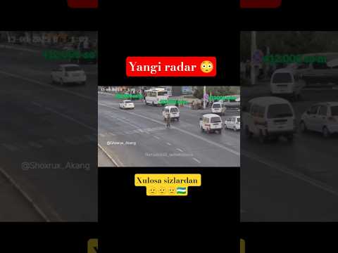 ‼️YANGI RADAR O'ZBEKISTONDA PESHIXODGA YO'L BERMASA URADI 😅😳‼️