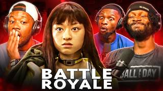 FINALLY WATCHING Battle Royale (2000) | MOVIE REACTION…THIS FEELS LIKE HUNGER GAMES!