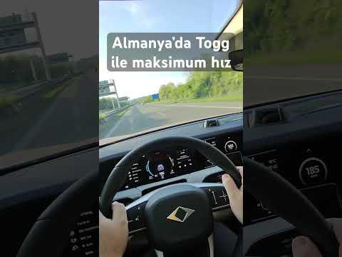 Togg ile Almanya’da maksimum hız
