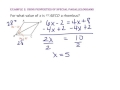 Properties of Parallelograms and Quadrilaterals