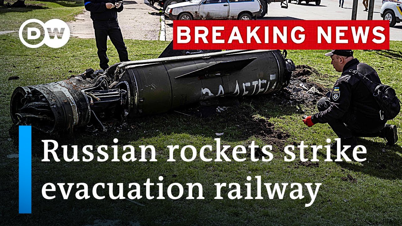 Russian rockets hit Train Station in Kramatorsk, Donetsk region ￼