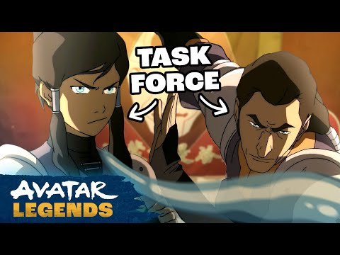 Korra Joins Tarrlok’s Force Against Amon 😤 | Full Scene | Avatar