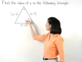 Triangle Properties and Equations