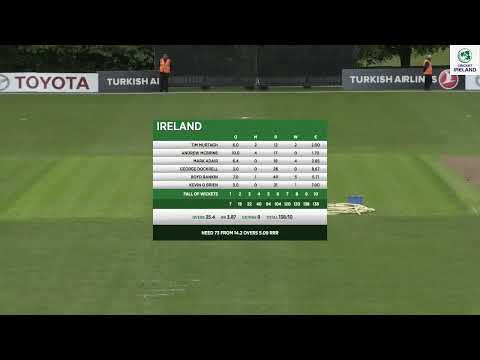 LIVE Cricket - Ireland vs Afghanistan 1st ODI
