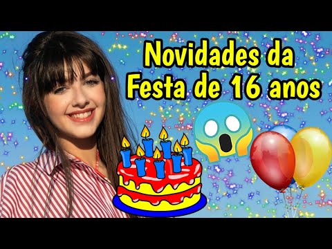 GI ALPARONE DÁ SPOILERS DA SUA FESTA DE 16 ANOS!