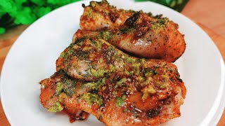 Baked chicken drumstick! EVERYONE WANTS THIS DISH AGAIN !!
