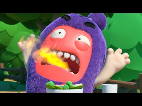 Hot Chilli Sauce Humiliation! | Oddbods TV Full Episodes | Funny Cartoons For Kids