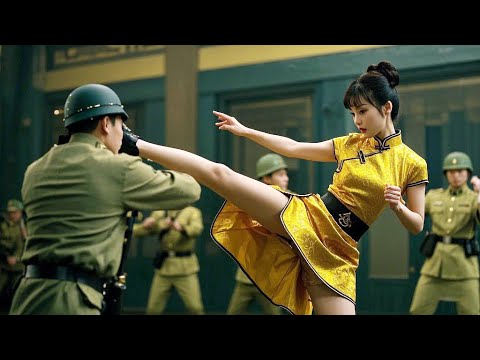 少佐瞧不起女人，殊不知女人是功夫高手 ⚔️ 抗日 | Kung Fu | Action