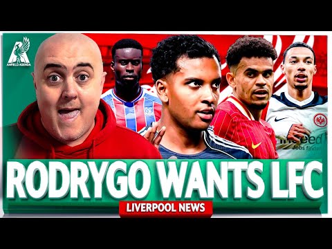 RODRYGO OPEN TO MOVE! RONALDO WANTS DIAZ AT AL NASSR + GUEHI LATEST | Liverpool Latest Transfer News