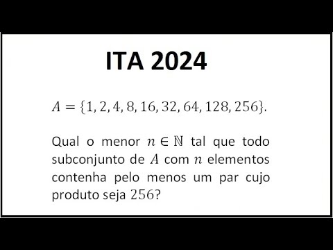 CONJUNTOS - ITA 2024