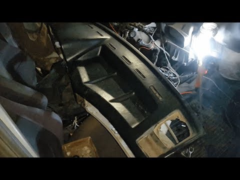 Как снять, разобрать торпедо на опель кадет