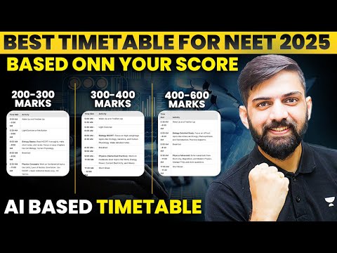 Best Timetable for last 5 months of NEET 2025 | Last 5 months Strategy for NEET 2025 | NEET Update