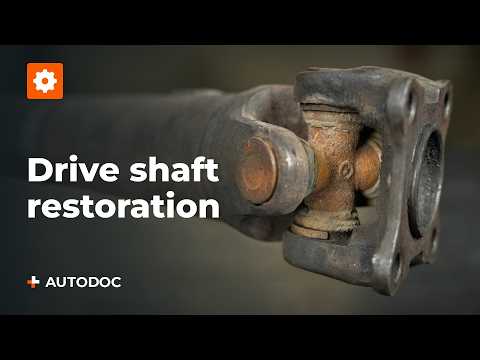 How I started restoring a driveshaft | Drivetrain restoration – Part 1