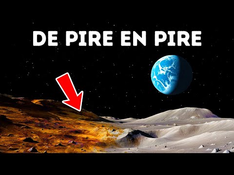 Une Découverte Bizarre Révèle Que La Lune Rouille