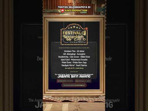 Festival of nggambleh Stand Up Jogjakarta 2023