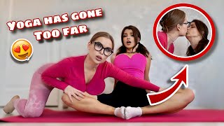 Yoga Lesson With Stella Power | Made Her Shy