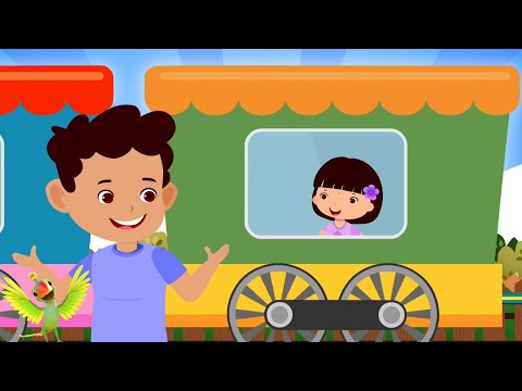 Chuk Chuk Rail Chali, छुक छुक रेल चली, Hindi Rhymes and Train Song, Kids Poem