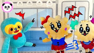 はしりまわらないようにしようね | ふわみーちゃん ふわた | しつけ 子育て 動画 | Poco Channel