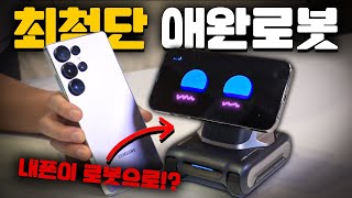 스마트폰이 로봇이 된다!? 40만원 최첨단 애완로봇 '루이' 리뷰!