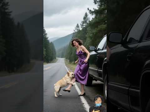 Man met a landslide,puppy rescued him#rescue #animals #cute #shorts