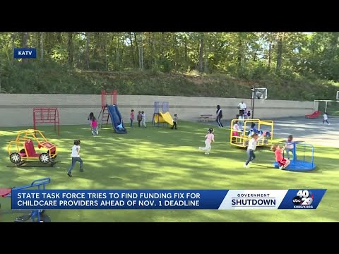 YouTube video thumbnail: Arkansas Child Care Providers Face Closures as Emergency Task Force Works to Find Funding