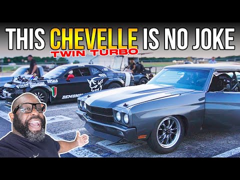 Can I beat this 1970 Twin Turbo Chevelle Monster?