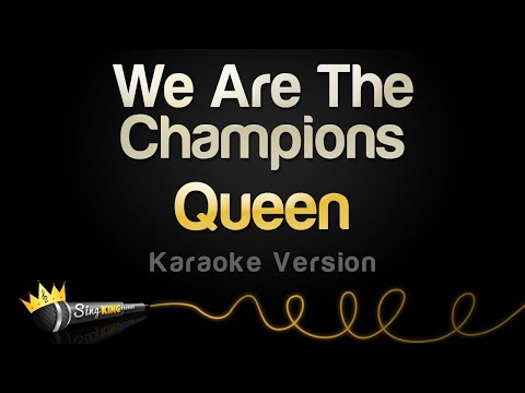 Queen – We Are The Champions (Karaoke Version)