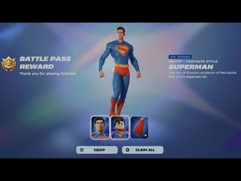 Unlocking Superman Skin and the Super Cape on Fortnite Chapter 6 Season 3